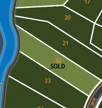 River Bluffs Lot Diagram