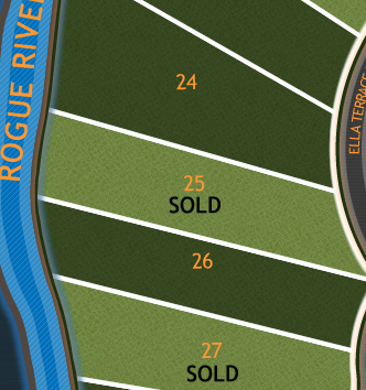 River Bluffs Lot Diagram